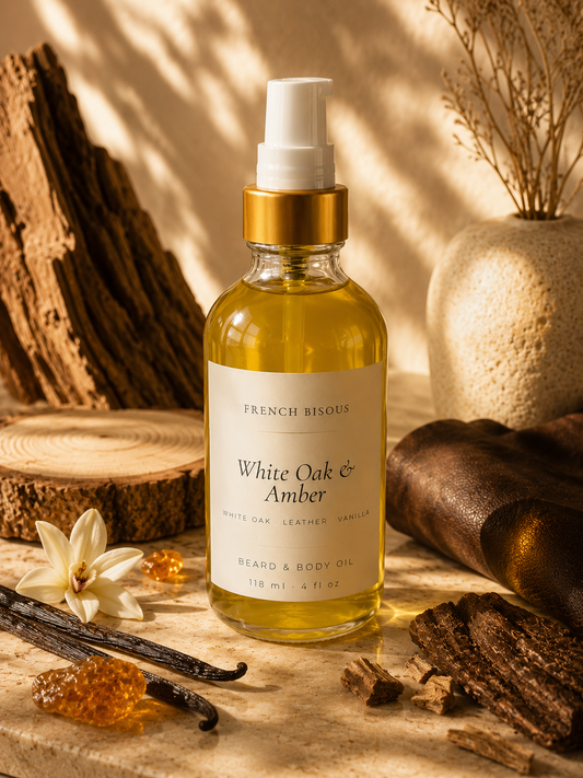 White Oak and Amber • Beard and Body Oil